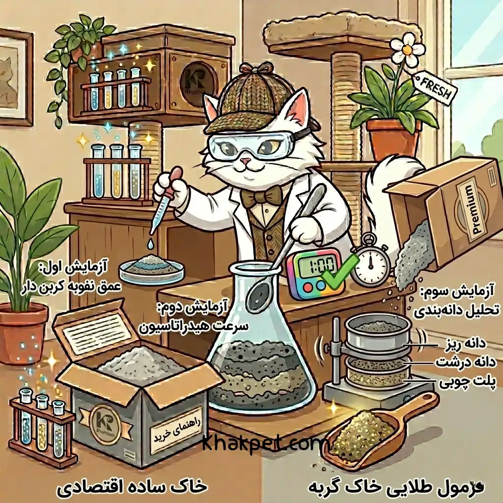 خرید خاک گربه