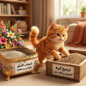بهترین خاک گربه بدون بو