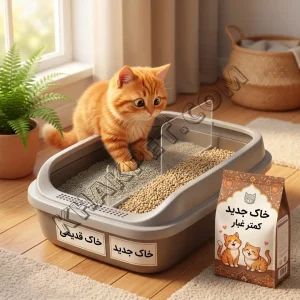 بهترین خاک گربه بدون بو