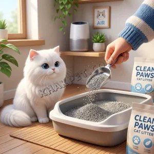 علت گرد و غبار خاک گربه کاهش آن