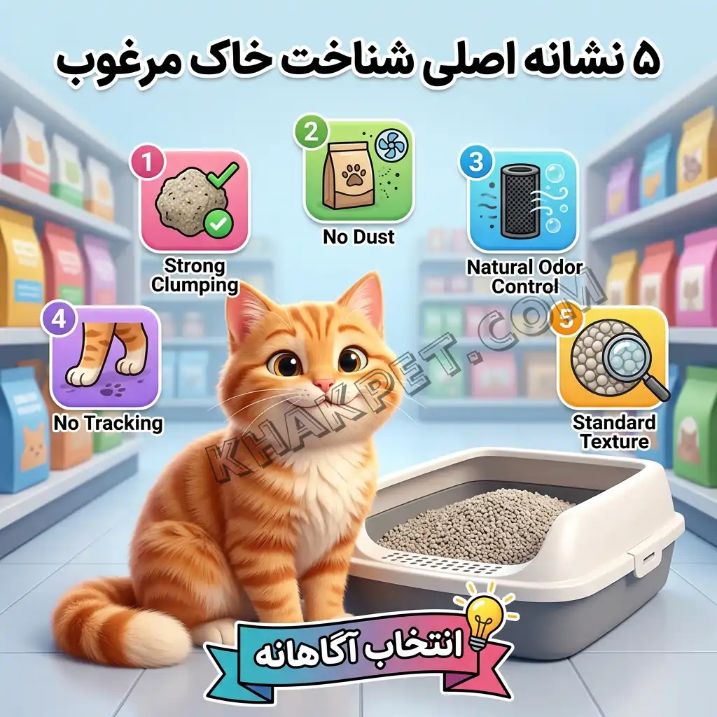 خاک گربه خوب
