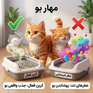  خاک گربه خوب