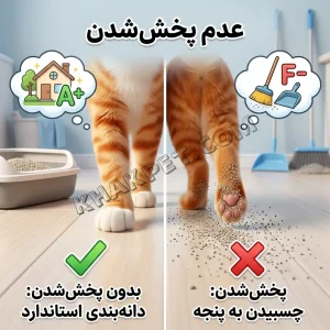  خاک گربه خوب